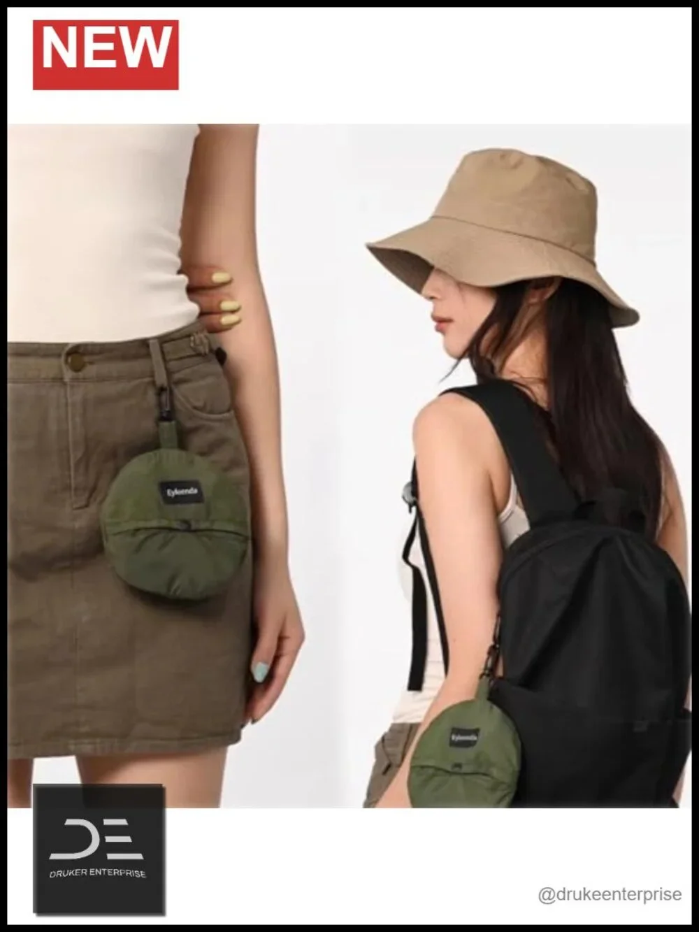 Foldable Wide Brim Bucket Hat UPF 50+ Water Repellent Sun Hat for Summer